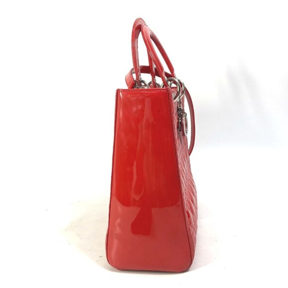 CHRISTIAN DIOR Red Shoulder Bag - Picture 3 of 14